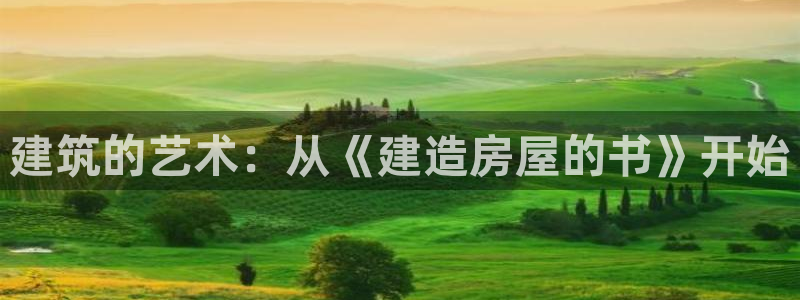 意昂体育3平台注册要钱吗：建筑的艺术：从《建造房屋的书》开始