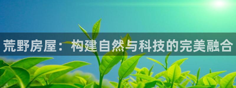 意昂3集团官网网址：荒野房屋：构建自然与科技的完美融合