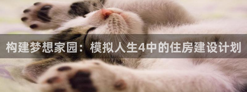 意昂体育3招商电话号码：构建梦想家园：模拟人生4中的住房建设计划