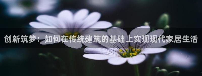 意昂集团官网：创新筑梦：如何在传统建筑的基础上实现现代家居生活