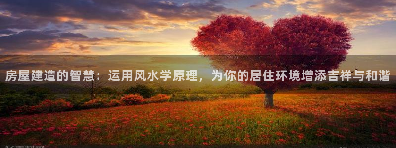 意昂体育3平台注册要钱吗：房屋建造的智慧：运用风水学原理，为你的居住环境增添吉祥与和谐