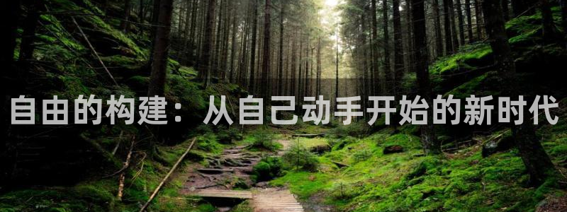 意昂体育3平台是正规平台吗：自由的构建：从自己动手开始的新时代