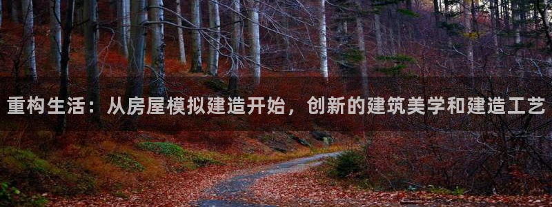 意昂平台体育：重构生活：从房屋模拟建造开始，创新的建筑美学和建造工艺