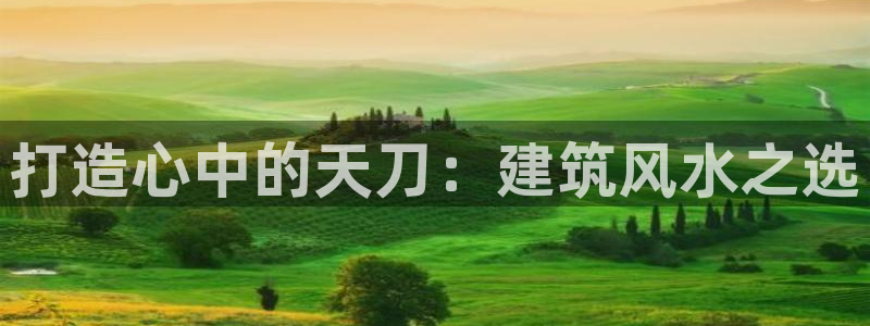 意昂3集团logo：打造心中的天刀：建筑风水之选